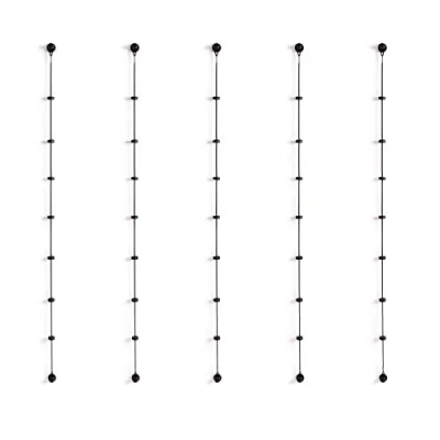 Image of PATlanes 5 Black Column Dividers for Kanban Scrum Board Magnetic