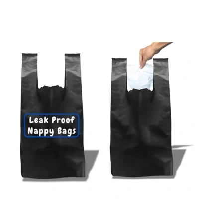 Image of 400 x Adult Nappy Bags Sanitary Disposal Extra Strong &amp; Leak Proof Sacks for Incontinence Pads