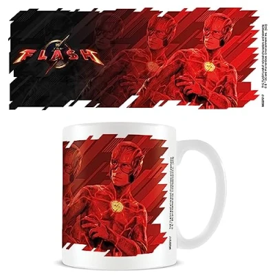 Image of Pyramid International The Flash Mug (Movie Design) 11oz Ceramic Coffee Mug, Cups and Mugs for Women, Men Kids Official Merchandise