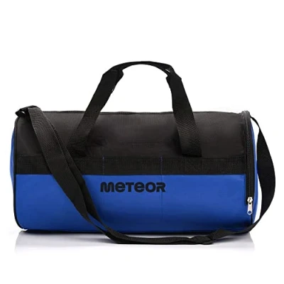 Image of Sports Bag Gym 25 L Holdall Shoe Compartment Pocket Men Women Duffel Shoulder Fitness Swimming Pool Travel Holiday Cabin Luggage Overnight Camping kit Small pe Duffle