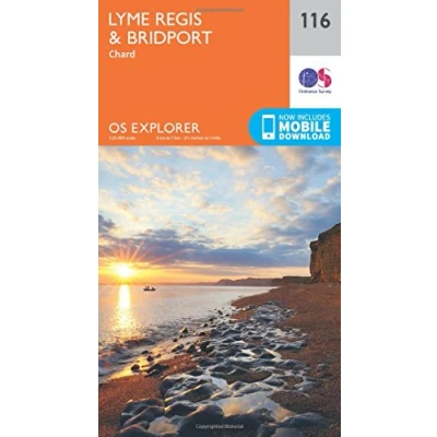 Image of Explorer 116 Lyme Regis &amp; Bridport Map With Digital Version