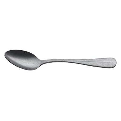 Image of Utopia Vintage Rattail Cutlery Teaspoons Case of 12 Matt Finish Cutlery, 18/0 Stainless Steel