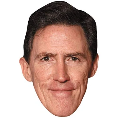 Image of Rob Brydon (Smile) Celebrity Mask, Flat Card Face, Fancy Dress Mask