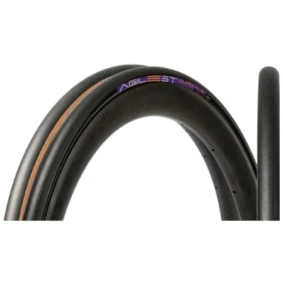 Image of Panaracer Agilest Duro Tlr Tubeless Ready Increased Puncture Protection High Grip, Low Resistance, Performance Road Tyre 700 X 28C Black/Black