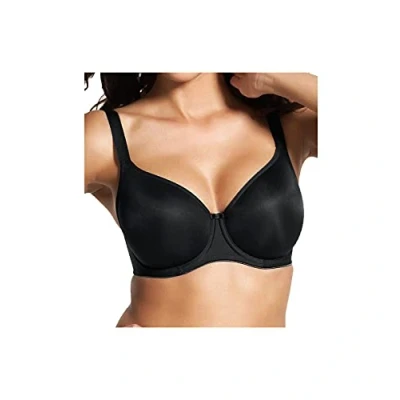 Image of Fantasie Smoothing Moulded Balcony Bra Black 32F
