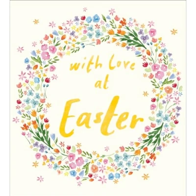 Image of Pack of 5 with Love Spring Has Sprung Easter Artistic Greeting Cards 603433