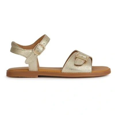 Image of Geox J Karly Girl Sandal, Platinum, 7.5 UK Child