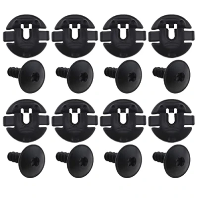 Image of VGOL 40Pcs Car Wheel Arch Lining Clips with Torx Screws 4F0825429A N90775001 Compatible Audi A1 A4 A5 A6 A7 Q5 Interior Liner Splashguard