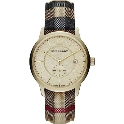 Image of Mens Burberry The Classic Horseferry Check Watch BU10001