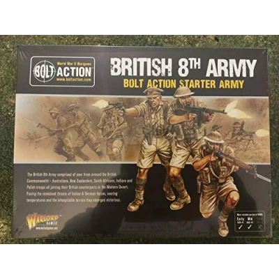 Image of Bolt Action Warlord Games,, 8th Army Starter