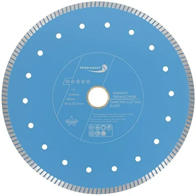 Image of PRODIAMANT Professional Diamond Saw Blade Tile/Porcelain Stoneware Extra Thin 250 mm x 30/25.4 Cutting disc PDX83.975 250mm Tile