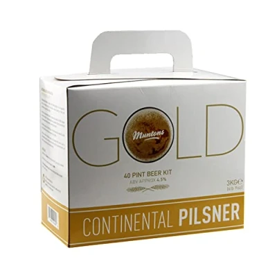Image of Braukit, Bierdose, Beer Kit Muntons Continental Pils &quot;Gold&quot;