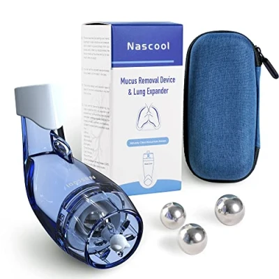 Image of Mucus Removal Device Lung Expander OPEP Therapy Respiratory Muscle Trainer Natural Breathing Exercise for Lungs