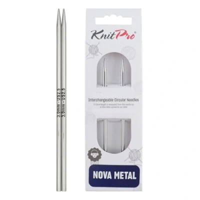 Image of KnitPro 3 mm Nova Interchangeable Normal Circular Needles, Silver