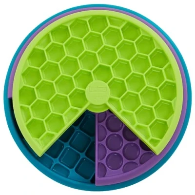 Image of Outward Hound Nina Ottosson Lickin&#039; Layers Interactive Dog Puzzle Game and Slow Feeder