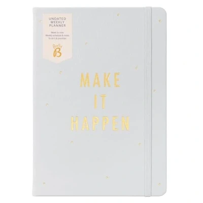 Image of Busy B Undated Weekly Planner with Space for Notes, To Dos and Priorities Cloud