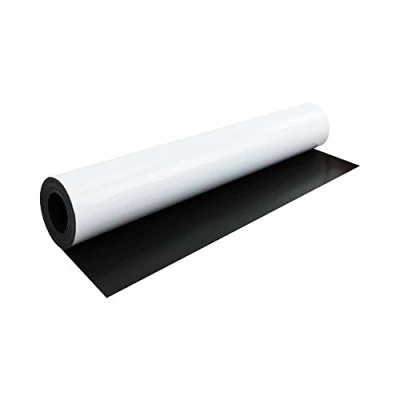 Image of FerroFlex® 620mm Wide Gloss White Dry Wipe Surface Flexible Ferrous Sheet for Walls, Office, Home and Creating Instant Surfaces Magnets Will Attract To 1 Metre Length
