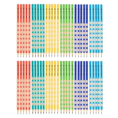 Image of M&amp;G Wooden Hexagonal Pencils, 2 Set HB Pencils Graphite Round for Classroom Teacher Office Supplies, 6 Colors