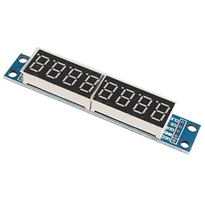 Image of HALJIA 5V MAX7219 8 Digit Red LED Display Control Module 7 Segment Digital Tube Compatible with Arduino MCU