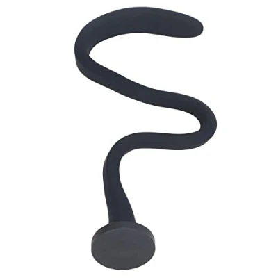 Image of Sorandy Front Load Washer Door Prop, Magnetic Washing Machine Holder Adjustable Flexible Laundry Post Dryer Prop Universal Stopper for Washer(Black)