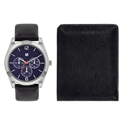 Image of Spirit Men&#039;s Analog Quartz Watch with Polyurethane Strap SPGX 1001 SET