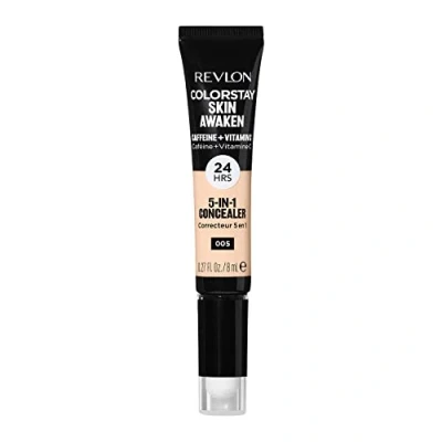 Image of Revlon ColorStay Skin Awaken 5 in 1 Concealer 24HR Wear (30g) Fragrance &amp; Paraben Free, Universal Brightener Unisex