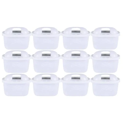 Image of AquaHouse AH PBM A 12PK Water Filter Cartridges Compatible with Brita Maxtra &amp; Maxtra+ jugs, fits Mavea Marella (Pack of 12)