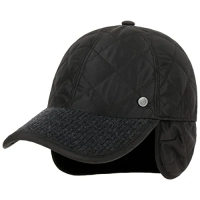 Image of Bugatti Style Mix Cap with Ear Flaps Base Winter (60 cm Black)