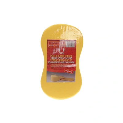 Image of U Care Pop up Jumbo Sponge Vacuum Packed