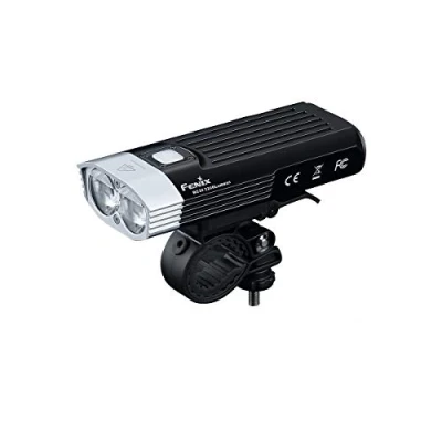 Image of fenix BC30 V2.0, Front Bike Light 2200 Lumens 187m 50 Hrs Max Quick Release Wireless Remote 85 Wide Angle IP67, Black/Silver