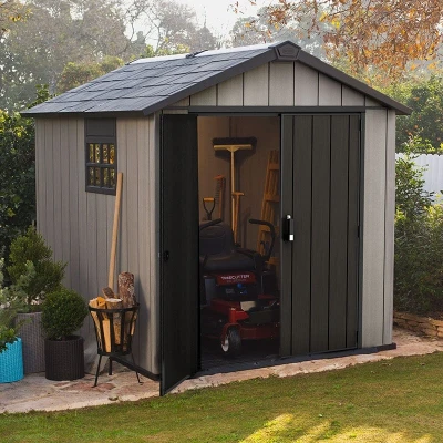 Image of 7&#039; x 9&#039; Keter Oakland Plastic Garden Shed (2.29 2.87m)