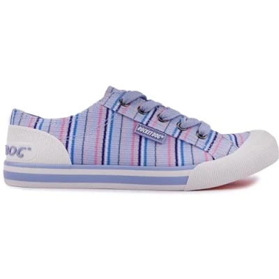 Image of Rocket Dog Women&#039;s Jazzin Trainers, Periwinkle, 3 UK