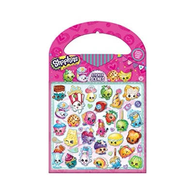 Image of Shopkins 01.70.29.001 Sticker Scenes