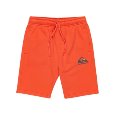 Image of Quiksilver Elastic Waist Pants Easy Day Jogger Short Youth Orange 10