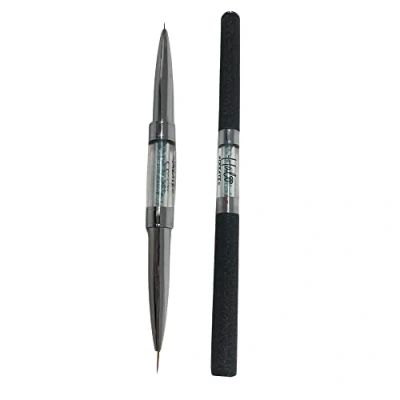Image of Halo Create Nail Art Combo Brush Fine Liner 4mm &amp; 7mm