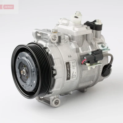 Image of 8H2219D623AA, JPB000172, JPB000173, LR012593, LR012794 AC Compressor DENSO DCP14013 7SEU17C PAG 46 R134a