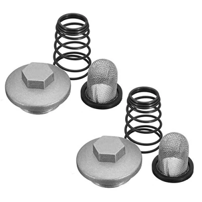 Image of GY6 50cc 125cc 150cc Oil Drain Plug for Moped Scooter Baotian Benzhou Taotao QMB139 157QMJ Engine Spring Screws pack of 2