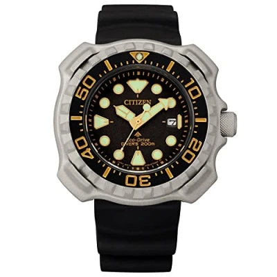 Image of Citizen Men&#039;s Analogue Eco Drive Watch with a Rubber Band Promaster Marine