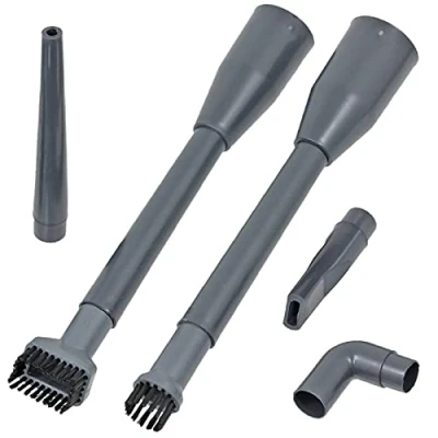 Image of SPARES2GO Micro Tool Kit Mini Attachments Compatible with Shark Vacuum Cleaner 35mm PC Desk Car