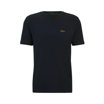 Image of BOSS Basic Tshirt, Men&#039;s, Size: Large, Dark blue