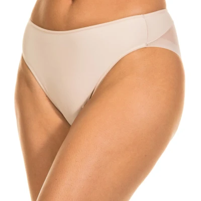 Image of Janira Womens Tanira Effect Thong Braguita Beige Size X Large