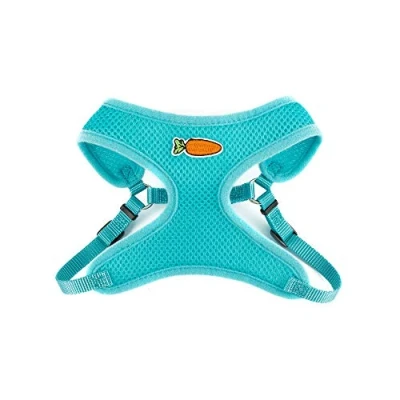 Image of Ancol Comfortable Secure Fit Cosy Small Animal Mesh Teal Harness and Lead Pet Walking Collar, Medium