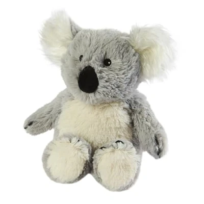 Image of Warmies Koala Junior Plush, Weighted Teddy with French Lavender Scent, Hot or Cold Cuddly Toy for Anxiety and Relaxation