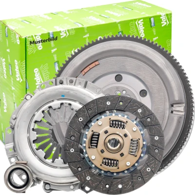 Image of 03L105266BJ, 03L105266EB, 3L105266BJ, 3L105266EB clutch VALEO 835199 with single mass flywheel release bearing 228mm AUDI: A3 Sportback