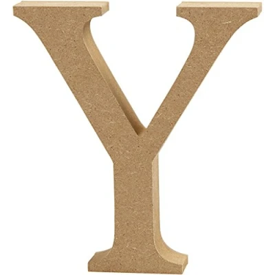 Image of Creativ 56334 Wooden Letter, Y, One size