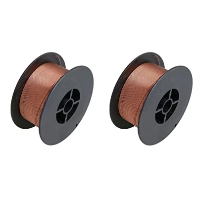 Image of 0.6mm Mild Steel Mig Welder Welding Wire Spool Gas Argon CO2 1.0kg Reel