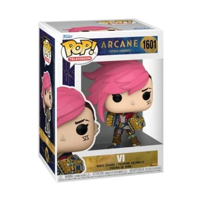 Image of Funko Pop! TV: Arcane LoL Vi Arcane: League Of Legends Collectable Vinyl Figure Gift Idea Official Merchandise Toys for Kids &amp; Adults TV Fans Model Collectors and Display