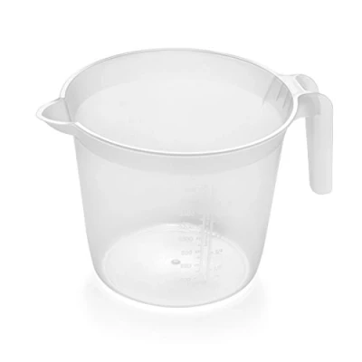Image of Addis 518007 Measuring and Mixing Jug with Handle, Transparent, 2 L