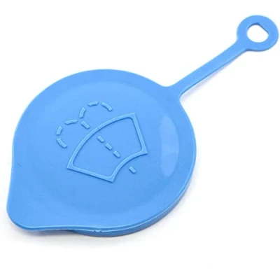 Image of Windshield Washer Reservoir Cap, Plastic Cap Small Ring Lid Cover Fluid Nozzle, Replacement for Car Windscreen