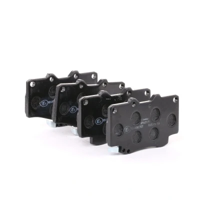 Image of AY040TY016, AY040TY017 Brake pad set BREMBO P 83 009 with acoustic wear warning without accessories TOYOTA: Land Cruiser Prado 70 Off Road
